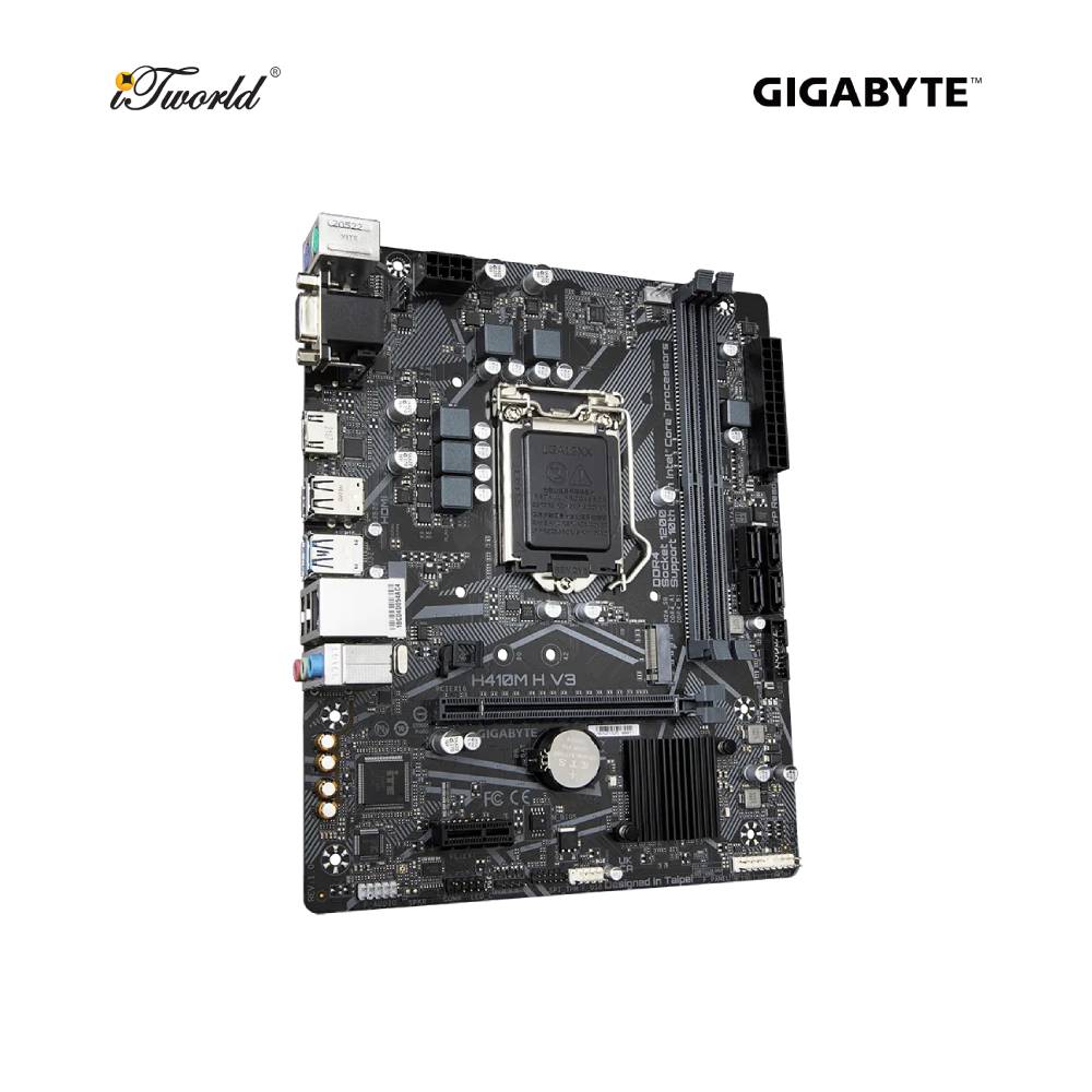 [Ready stock] Gigabyte H410M H V3 MOTHERBOARD (9MH41MHV3-00)