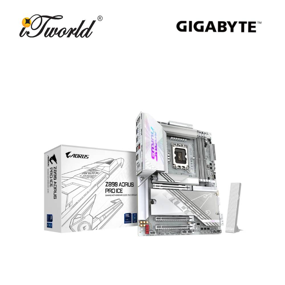 Gigabyte Z890 AORUS Pro Ice Motherboard – 9MZ89PROE-00
