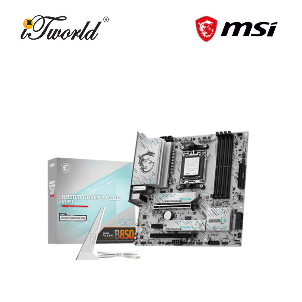 MSI B850M Gaming Plus WiFi Motherboard 911-7E66-001