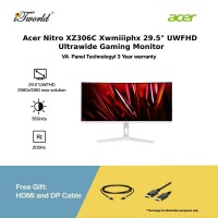 [Pre-order] Acer Nitro XZ306C Xwmiiiphx 29.5" UWFHD (2560 x 1080) Ultrawide Gaming Monitor (UM.RX6SM.X01) [ETA: 3-5 Working Days]