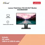 Lenovo ThinkVision T24-40 23.8" Monitor 64A4MARXMY