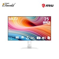 MSI PRO MP251W E2 120Hz 24.5" FHD Business Monitor - White (9S6-3PD4CM-019)