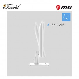 MSI PRO MP251W E2 120Hz 24.5" FHD Business Monitor - White (9S6-3PD4CM-019)