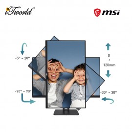MSI PRO MP275P 27" FHD 100Hz Flat Monitor (9S6-3PC39M-019 / 9S6-3PC39M-047)