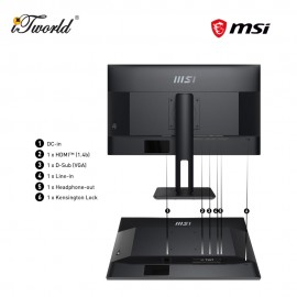 MSI PRO MP275P 27" FHD 100Hz Flat Monitor (9S6-3PC39M-019 / 9S6-3PC39M-047)