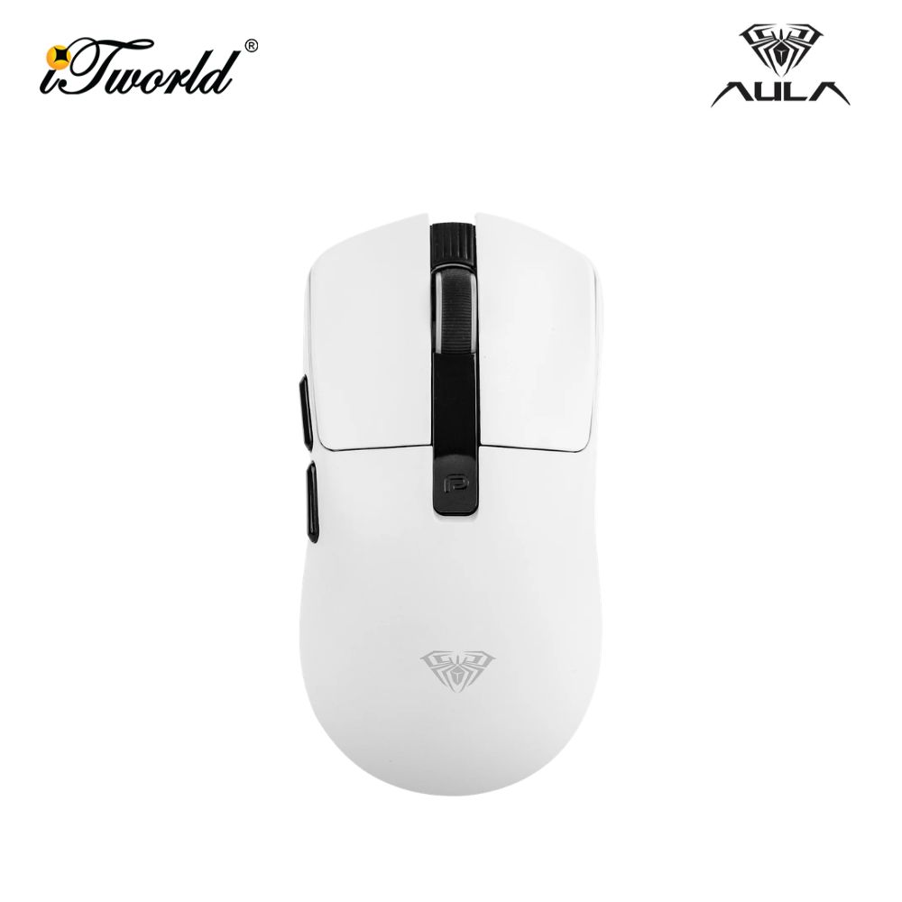 AULA SC590 PRO Wireless Gaming Mouse - White
