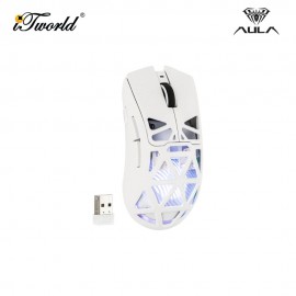 AULA SC620 Wireless Gaming Mouse - White 