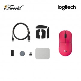Logitech G PRO X Superlight 2c Wireless Gaming Mouse - Magenta