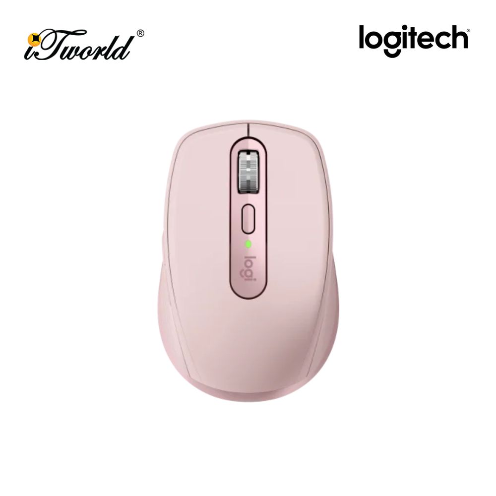 Logitech MX Anywhere 3S Compact Wireless Mouse - Rose