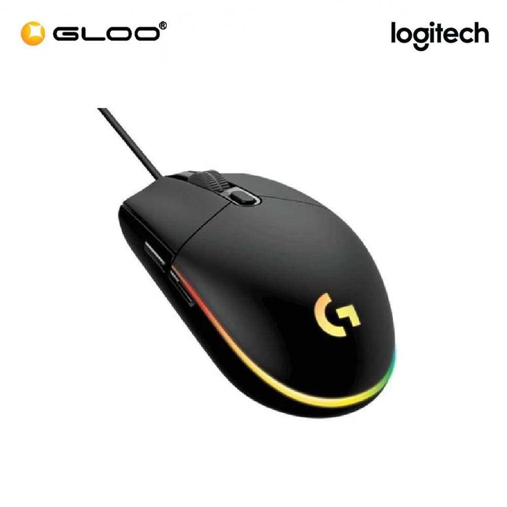 Logitech G102 LIGHTSYNC Gaming Mouse - Black 910-005802