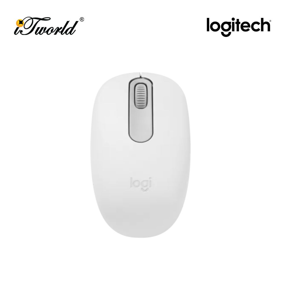 Logitech M196 Wireless Bluetooth Mouse - Off White 