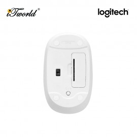 Logitech M196 Wireless Bluetooth Mouse - Off White 