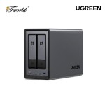 UGREEN NASync DXP2800 (Intel N100,2Bay,8GB RAM,Max Storage 76TB,Device Warranty 2Years)
