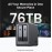 UGREEN NASync DXP2800 (Intel N100,2Bay,8GB RAM,Max Storage 76TB,Device Warranty ...