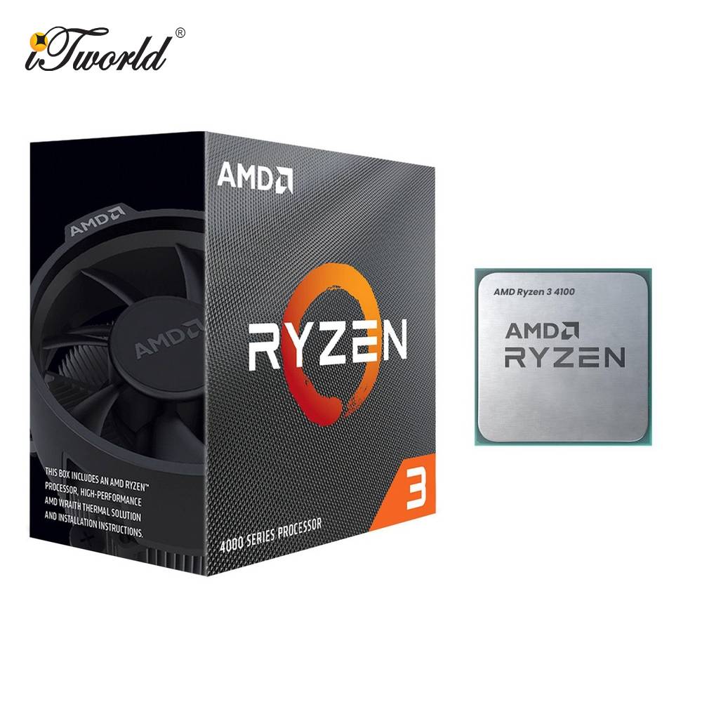 AMD Ryzen 3 4100 Desktop Processor (100-100000510BOX)