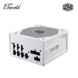 Cooler Master V650W V2 80Plus Gold - UK Cable (Full Modular) PSU - White