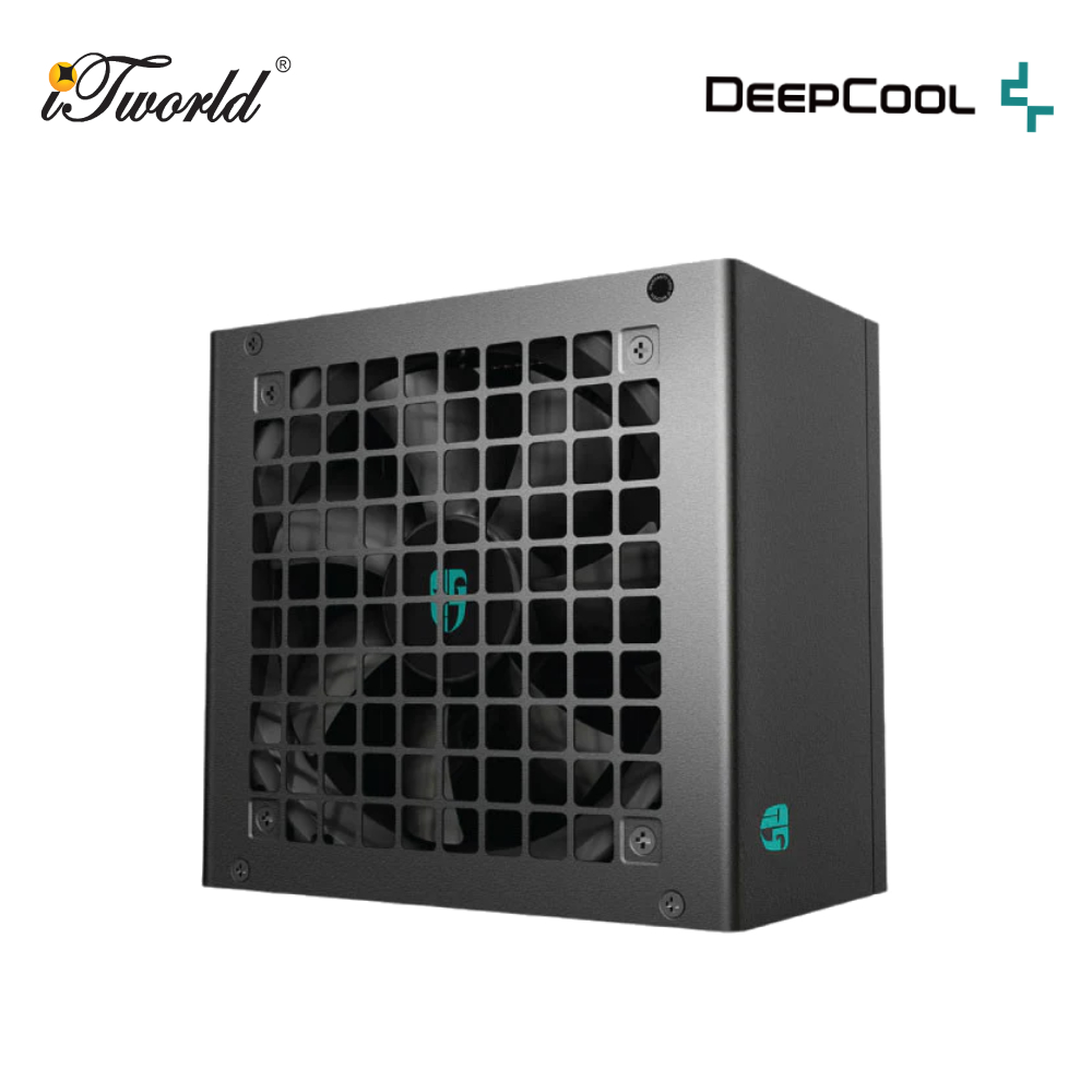 Deepcool PFX 600W 80Plus Bronze Power Supply - Direct Sleeve Cable (R-PF600X-HD0B-JGUK)