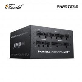 Phanteks AMP GH 850W 80+ Gold ATX 3.1 PCIe 5.1 Full Modular Power Supply Black (PH-P850GH_BK01_UK)
