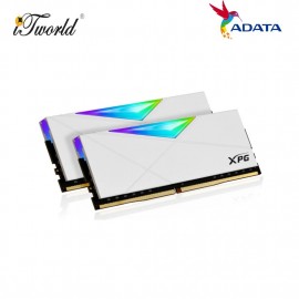 ADATA XPG SPECTRIX D50 RGB 3600 MHZ 8GB X 2 DDR4 RAM - WHITE