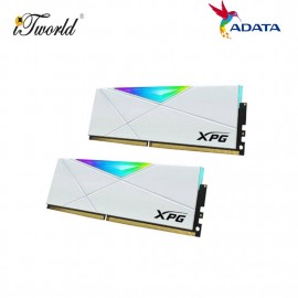 ADATA XPG SPECTRIX D50 RGB 3200 MHZ 8GB X 2 DDR4 RAM - WHITE