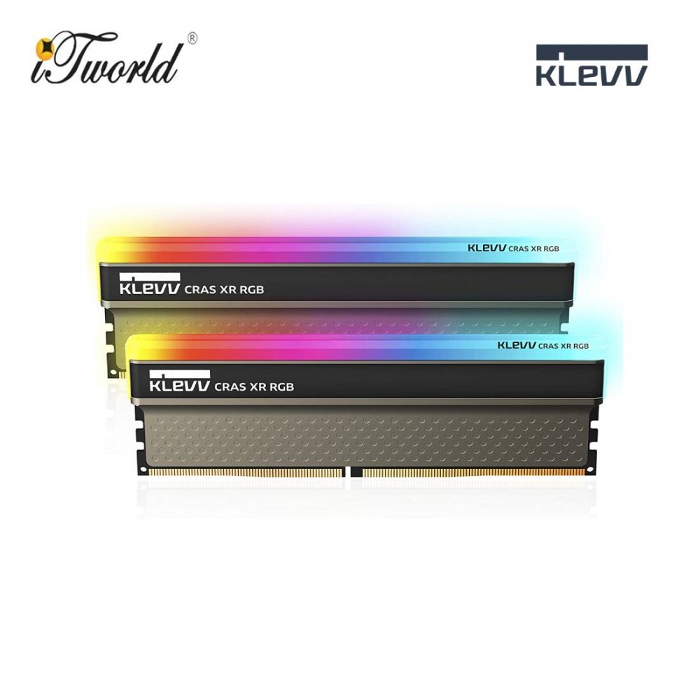 KLEVV CRAS XR RGB 4000MHz 8GB x2 GAMING MEMORY RAM