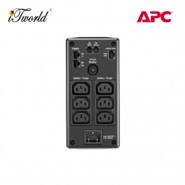 【Preorder ETA 8-12 Weeks】APC Back UPS Pro BR 650VA, 6 Outlets, AVR, LCD Interface BR650MI - Black