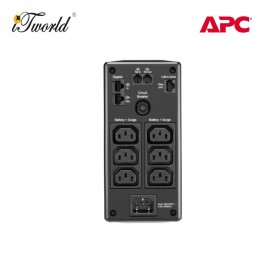 APC Back UPS Pro BR 900VA, 6 Outlets, AVR, LCD Interface BR900MI - Black