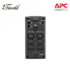 APC Back UPS Pro BR 900VA, 6 Outlets, AVR, LCD Interface BR900MI - Black