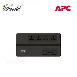 APC EASY UPS BV 650VA, AVR, Universal Outlet, 230V BV650I-MSX - Black