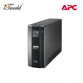 APC Back UPS Pro BR 1300VA, 8 Outlets, AVR, LCD Interface BR1300MI - Black