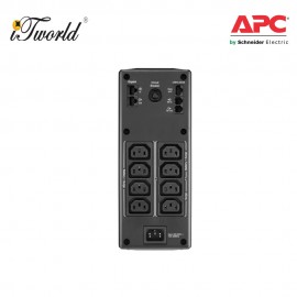 APC Back UPS Pro BR 1600VA, 8 Outlets, AVR, LCD Interface BR1600MI - Black