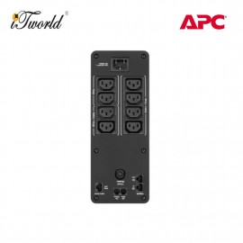 APC Back UPS Pro BR 1600VA, Sinewave, 8 Outlets, AVR, LCD Interface BR1600SI - Black