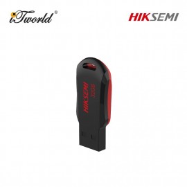 Hiksemi M200R USB Flash Drive 64GB - Black Red (HS-USB-M200R-64G)