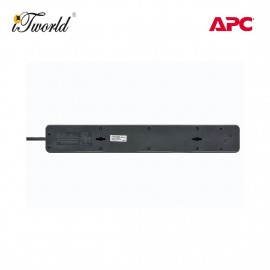 APC SurgeArrest Essential Surge Protector, 6x Outlets - 2M (PME6B-UK)