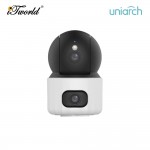 Uniarch S3S 6MP Dual Lens WiFi PT CCTV Indoor Camera 360 Auto Tracking Dual View Night Vision