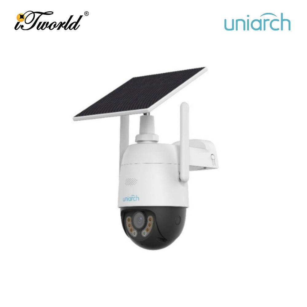 Uniarch P2G 4G 3MP Outdoor PT 4G Solar Camera Auto Tracking Night Vision
