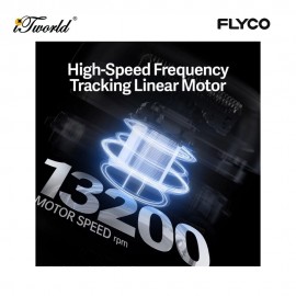 FLYCO Portable Electric Shaver Foil F8UK - Black