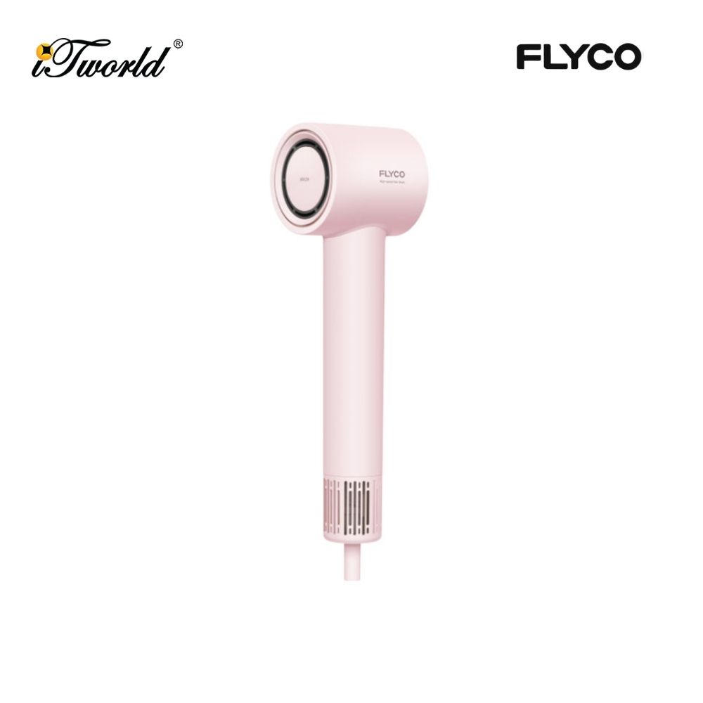 FLYCO High-Speed Hair Dryer FH6370UK - Pink