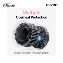 FLYCO High-Speed Hair Dryer FH6370UK - Pink