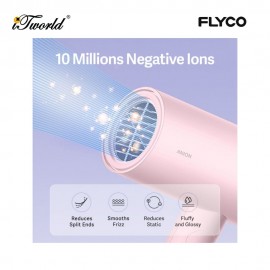 FLYCO Hair Dryer FH6278UK - Pink