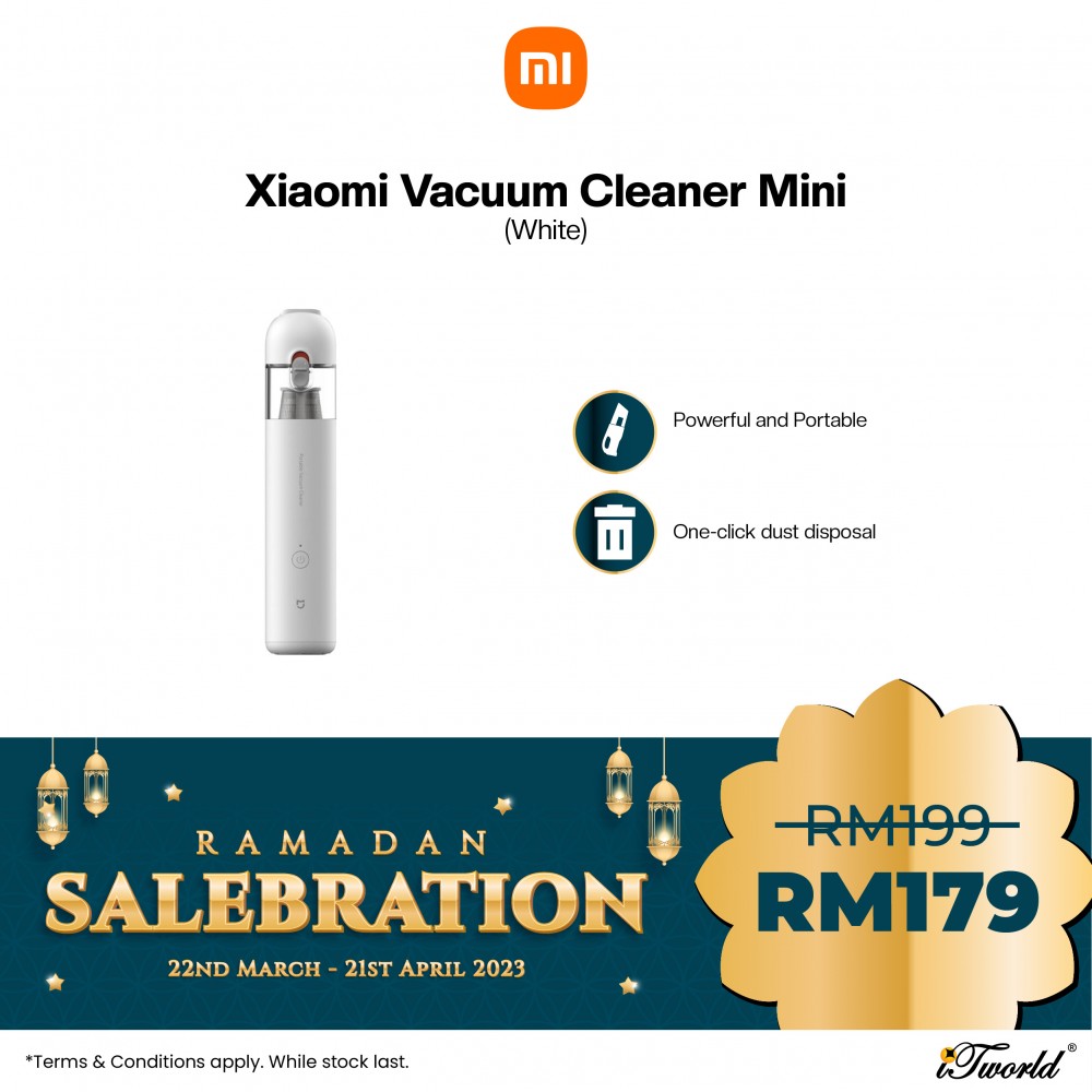 Xiaomi Vacuum Cleaner Mini (White)