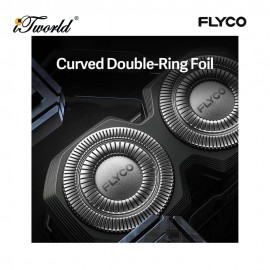 FLYCO Portable Electric Shaver (Rotary) F001UK - Yellow