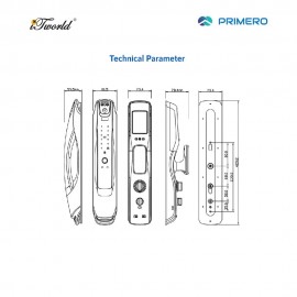 PRIMERO Smart Door Lock-P9 9551017230092