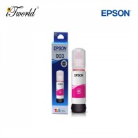 Epson Magenta Ink Bottle C13T00V300-Compatible with Eco Tank L1110, L3110, L3116, L3150, L3156, L5190