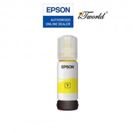 Epson Yellow Ink Bottle  C13T00V400 - Compatible with Eco Tank L1110, L3110, L3116, L3150, L3156, L5190