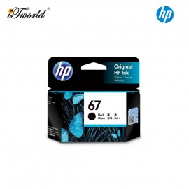 HP 67 Black Original Ink Cartridge 3YM56AA