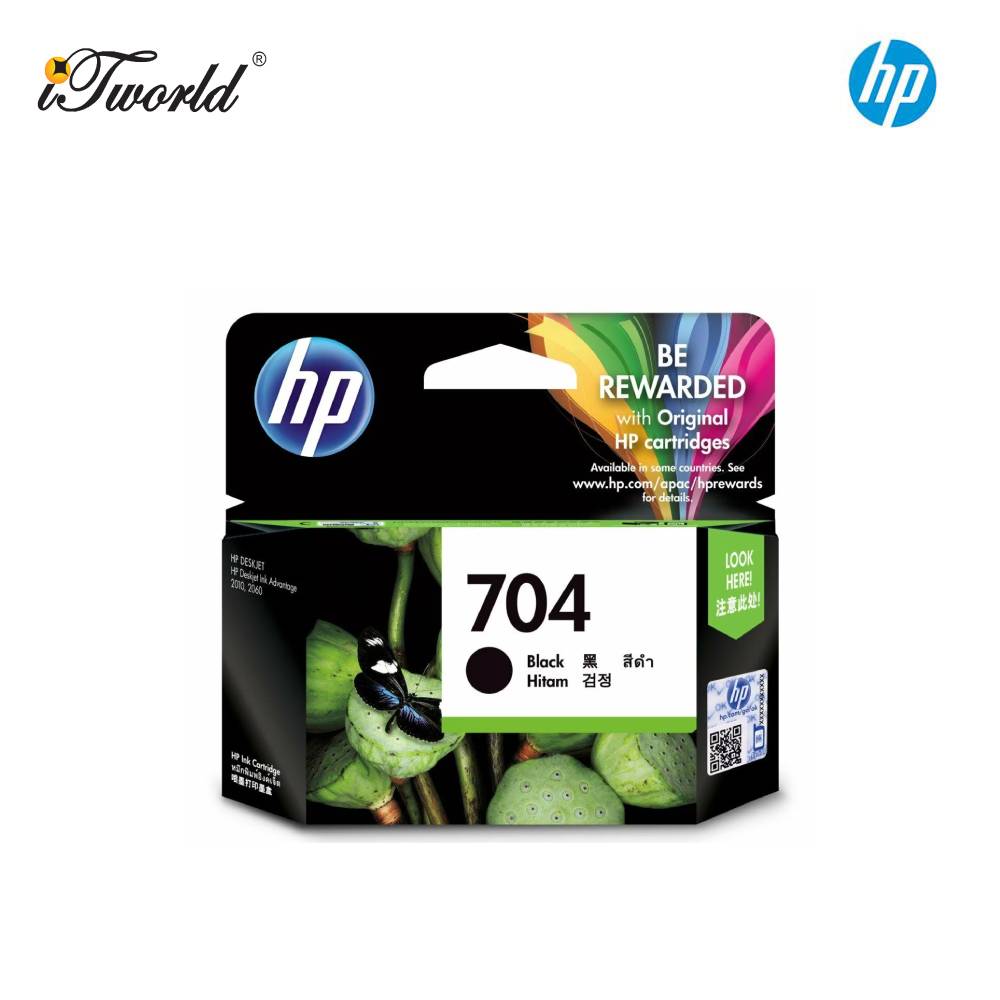 [Pre-order] HP 704 Original Ink Advantage Cartridge-Black [ETA: 4 weeks if no delay]