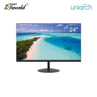 Uniarch MW-LC24-S 24" FHD IPS Monitor 100Hz 5ms HDMI VGA Built-in Speaker