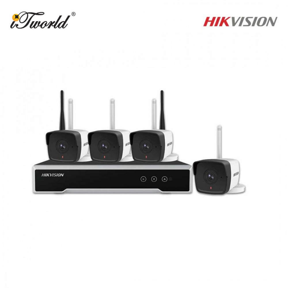 Hikvision DVR & Camera Kit NK42W0-1T(WD) 2MP Bullet CCTV Kit