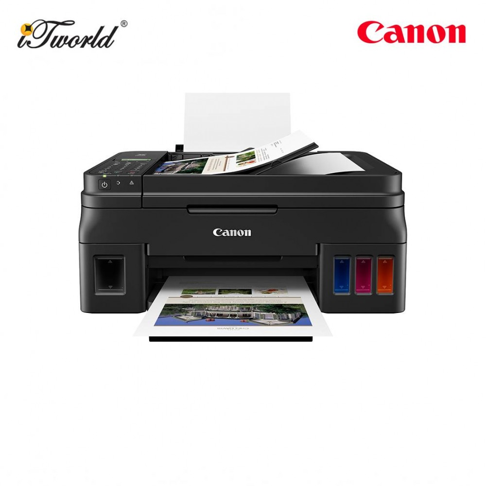 Canon Pixma G4010 Wireless All-in-One Ink TankPrinter (Print/Scan/Copy/Fax/WiFi Direct)